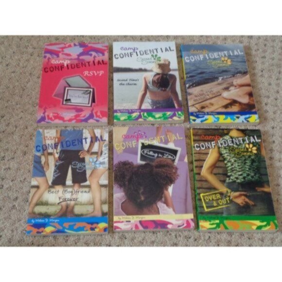 NEW Camp Confidential 6-chapter books 8-12 yrs bundle Retails $30 - Picture 1 of 8